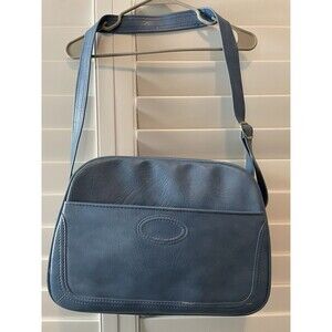 Vtg Samsonite Scandia Light Blue Shoulder/Weekend Bag
